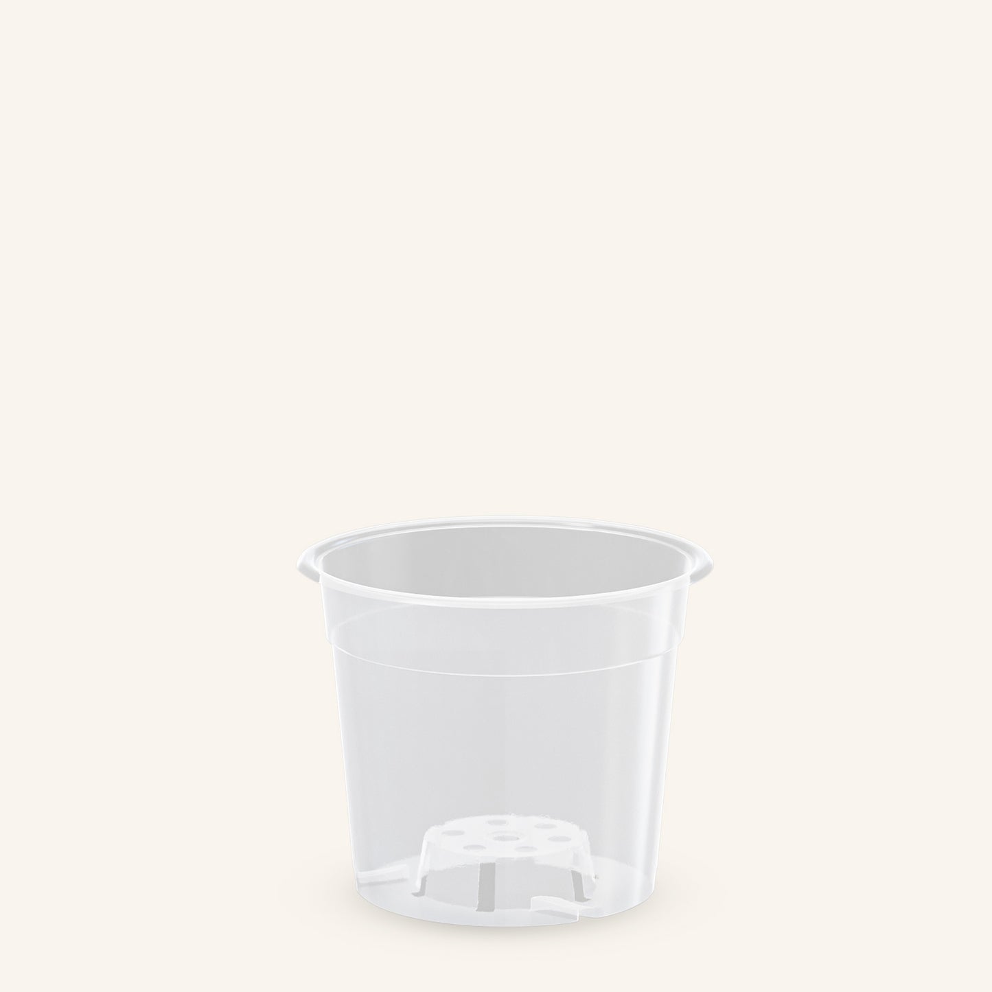 Durchsichtige Pflanztöpfe für Orchideen