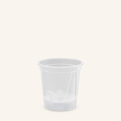 Selbstbewässernde durchsichtige Blumentöpfe