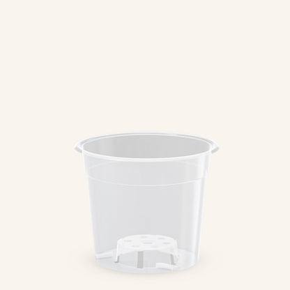 Durchsichtige Pflanztöpfe für Orchideen